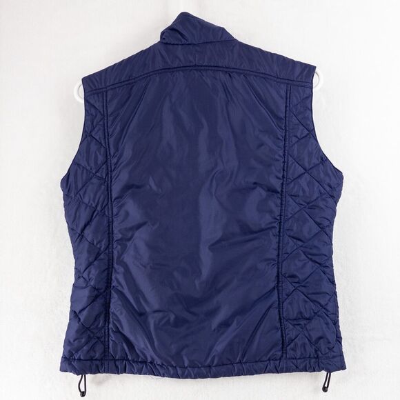 ISIS Thermolite Vest Size 6 Quilted Puffer Zip Up Purple Pockets Lightweight - Picture 9 of 12